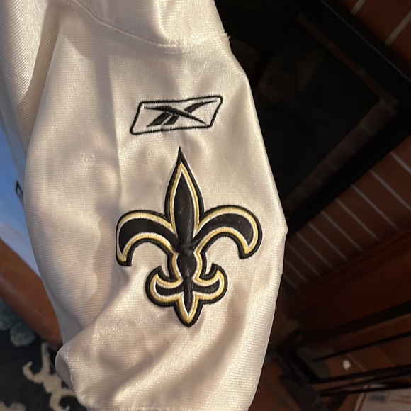 NFL REEBOK New Orleans Saints Brees, 9, white Jersey - Picture 7 of 10